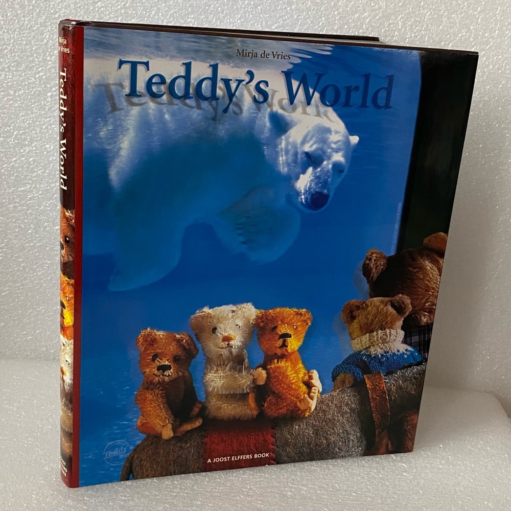Teddy's World Large Book by Joost Elffers and Mirja de Vries (2002 Hardcover)
